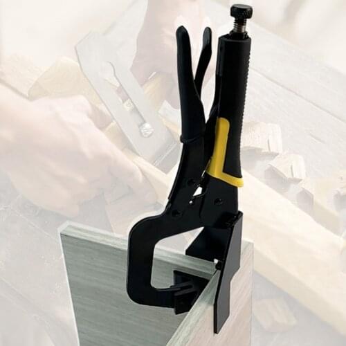 New Auto-adjustable 90 Degree Right Angle Woodworking Clamp Quick Clamp Pliers Picture Frame Corner Clip Hand Tool