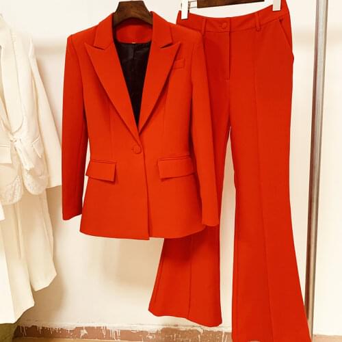 O'DRESSY Women's Office Trouser Suits