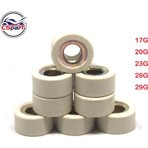 26x13 Variator Roller 20G 22G 24G 26G 28G For Suzuki AN400 Burgman Skywave AN 1999 - 2006 Clutch