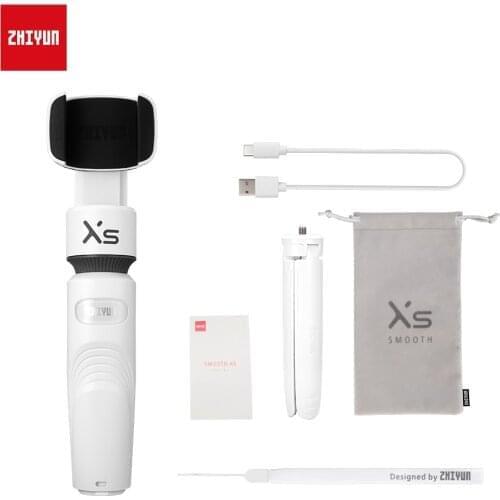 ZHIYUN Official SMOOTH XS Phone Gimbals Selfie Stick Handheld Stabilizer Palo Smartphones for iPhone Huawei Xiaomi Redmi Samsung