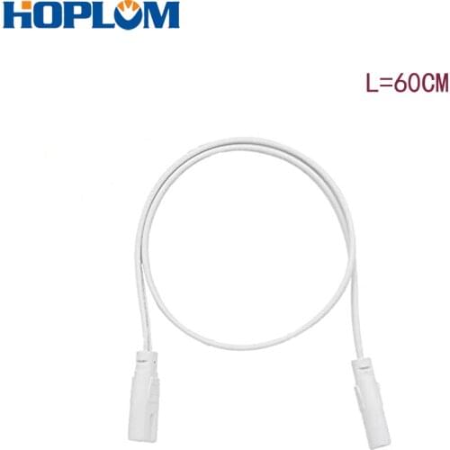 23.62Inch T5 LED Lamp Integrated Tube Cable linkable Cord 60cm for led grow light bar and 2 Pin Female Tube Cable Ceiling Lights