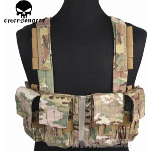 Emersongea LBT1961K Style7.62 Tactical Chest MC500D Military Combat Gear Multicam EM2978 AOR1 AOR2 Tactical Combat Vest