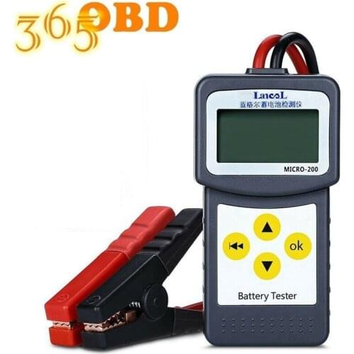 MICRO-200 12V Aumotive Vehicle New Car Battery Tester Battery Conductance Resistance healthy quality Test