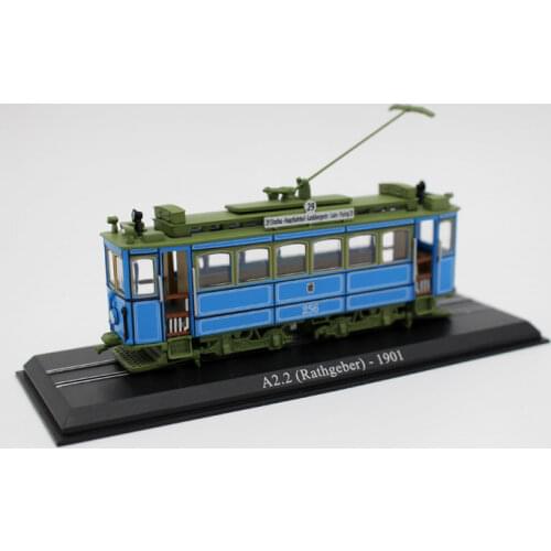 A tlas 1:24 A2.2 Rathgeber 1901 tramcar alloy car toys for children kids toys Model gift original box