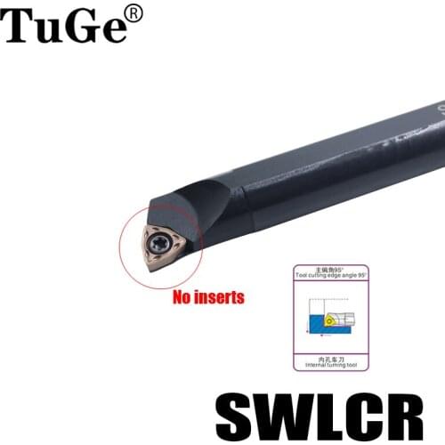 S10K-SWLCR04 S16Q-SWLCR06 S25S-SWLCR06 S20R-SWLXCR06 Inner Hole Machining Cutting Angle 95 Internal Lathe Turning Tool Holder