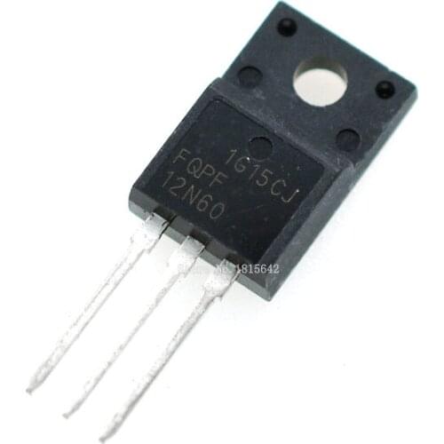 10PCS FQPF12N60C TO-220F 12N60C 12N60 TO220 FQPF12N60 TO-220 new MOS FET transistor
