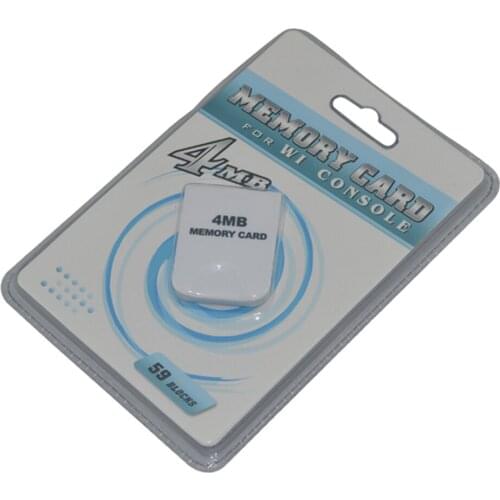 100pcs High quality Storage Saver Memory Card For W-i-i Console