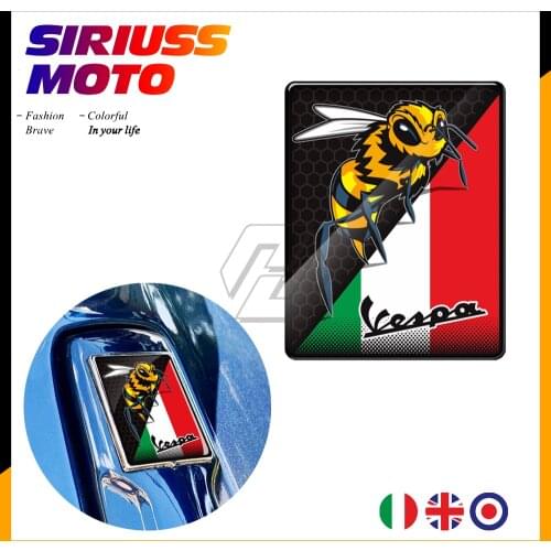 3D Motorcycle Sticker Case for PIAGGIO VESPA Emblem Logo GTS GTV LT LX LXV 50 125 150 300 300ie