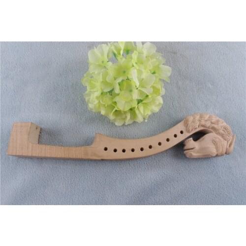 4/4 Violin Neck Maple wood hand Carve Sheep Head Master Yinfente 10 String