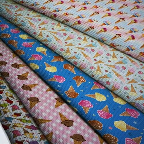 50cm*140cm Flower Printed Printed Bullet Texture Liverpool Fabric For clothing Stretch Knit Fabric For Hair Band L18641