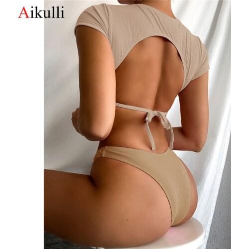 AIKULLI Swimwear With Sleeves