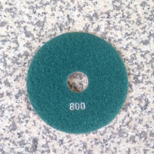 Diamond Wet Polishing Pad 5 inch Grit 800 Granite Marble Polishing Pads 10 Pcs/lot