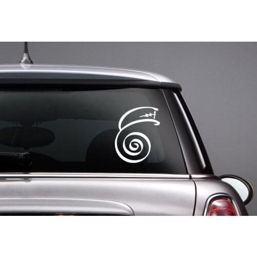 Black/Sliver Dai Ko Myo Master Reiki Symbol Vinyl Car Decal Car Styling Decal Rearview Mirror Car Accessor Decals WaterproofS898