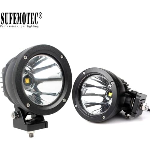 4 Inch 25W Round Led Work Light 12V Car Spot Beam For 4x4 Off road Tractors Truck 4WD UTV ATV SUV Motorcycle 24V Driving Lights