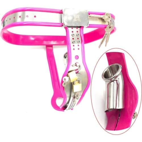 Sex Toys For Men And Women Unisex T Type Chastity Device Cbt BDSM Bondage Panties Cock Cage Stainless Steel Male Chastity Belt