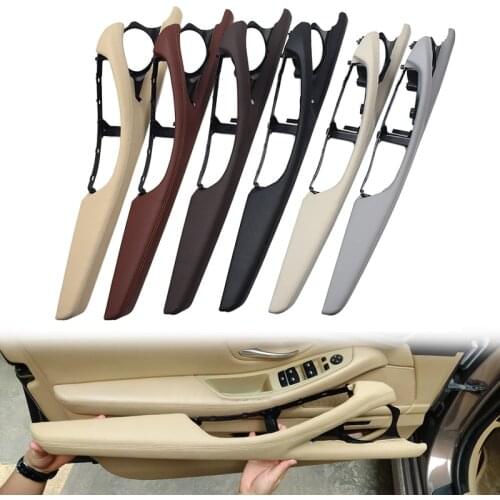 LHD RHD Interior Door Handle Armrest Leather Outer Frame Bracket For BMW 5 Series F10 F11 F18 520i 523i 525i 528i 535i