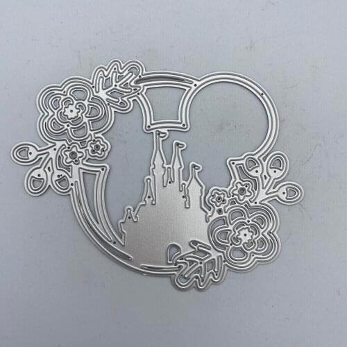 Metal Cutting Dies Stencils Flowery Castle for DIY Album Paper Card Decorative Craft Die Cuts