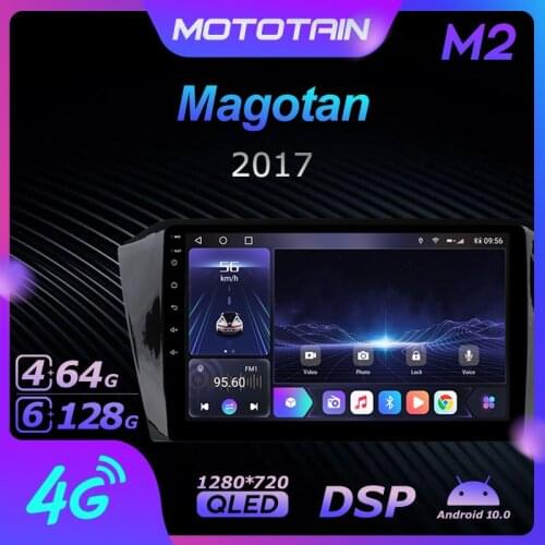 Mototain 6G+128G Android 10.0 Car Multimedia Radio Player for VW Volkswagen Magotan 2017 Auto video Head Unit 4G LTE SPDIF