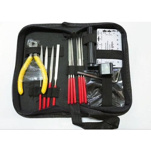 Professional Guitar Care Tool Set Repair Maintenance Tech Kit for Acoustic Electric Bass Guitar Tools Kit