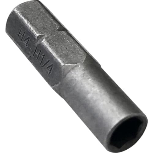 3 Types Screw Driver Bit Adapter High Hardness 6.35mm 1/4" Insert Bit to 4mm Bit Manual/Electric Tool Steel Bits Set