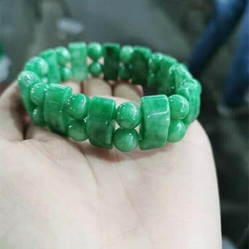 Natural Men Jade Bangle Charm Jewellery Womens Hand-Carved Jadeite Bracelet Bangles for Fashion Accessories