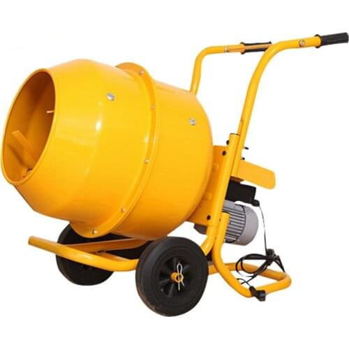 Push Small Cement Concrete Low Energy Consumption Blender Mobile Multifunction Household Tools Building Concrete Roller Blender