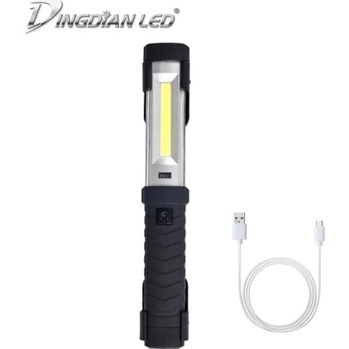 Outdoor Portable Lantern YD-24 Work Light LED COB+XPE Flashlight Cold White Torch LED Camping Fishing Battery Include LED Torch
