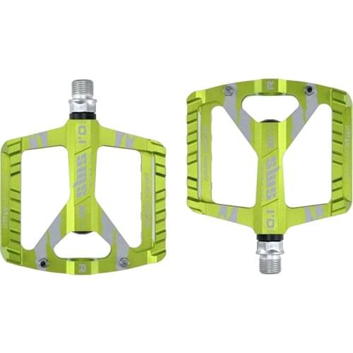 Mtb bicycle pedal seal bearing axle CNC aluminum alloy ultra light non-slip durable platform mountain bike pedal