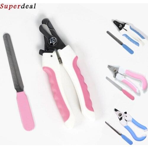 Professional Pet Dog Cat Nail Clipper Cutter Stainless Steel Grooming Scissors Dog Nail Clippers Claw Nail Scissors