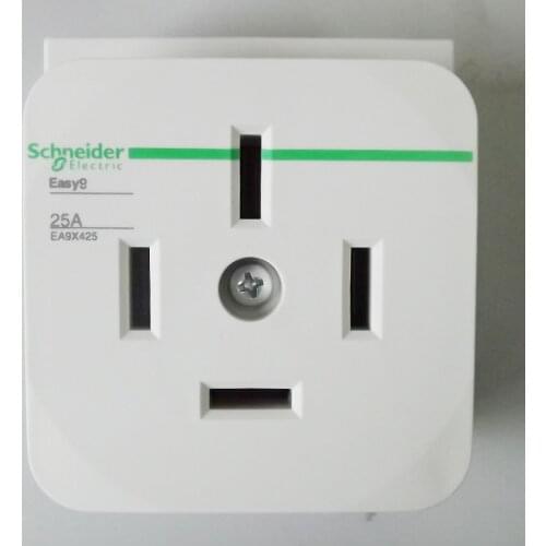 Schneider Electric EA9X 440VAC 4P25A 3P+E rail Modular socket EA9X425 original export residential home commercial industry