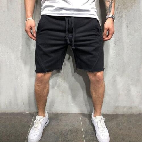 Mens Shorts Hot 2021 Summer Casual Cotton Fashion Style Boardshort Bermuda Male Drawstring Elastic Waist Breeches Beach Shorts