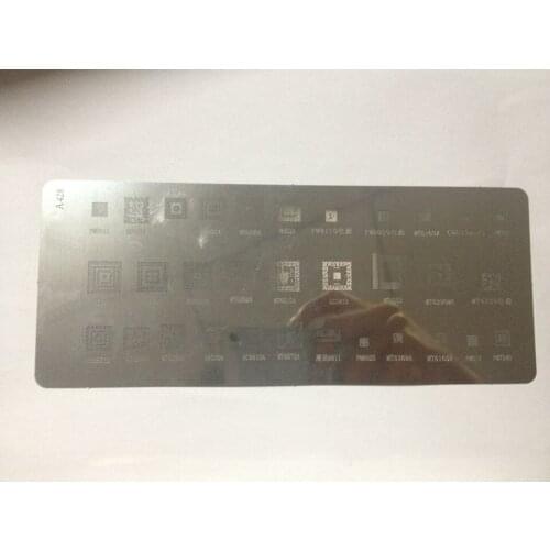 1pcs/lot BGA reballing Stencil for CPU A428 PM8941 PM8029 8110 MT6169V MT6320 MT6369A MT6165V PM7540 SC682