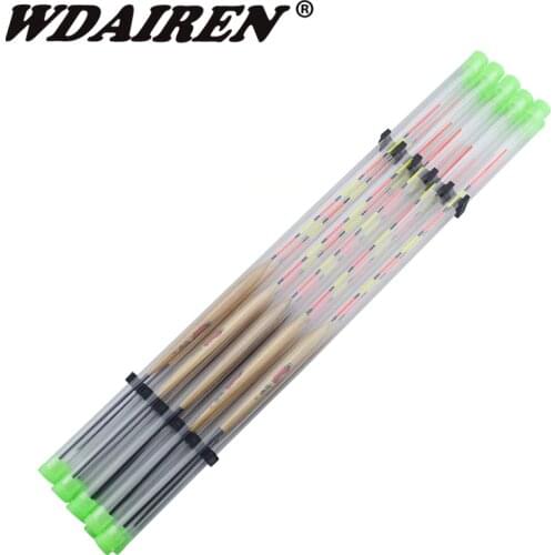 10Pcs/lot 1.6g Fishing Floats Paulownia Wood Fishing Tackle Tool Fish Wooden Floats Suit For Different Fishing Environment