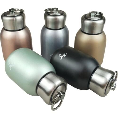 300ML Fashion Mini Leakproof Stainless Steel Vacuum Flask Coffee Vacuum Flask Cute Portable Travel Kettle Cup