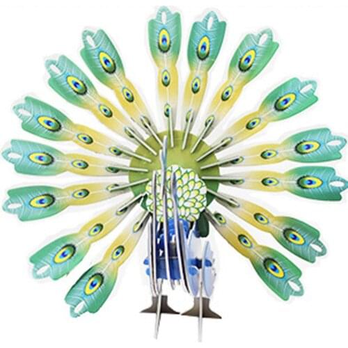 3D DIY Puzzle Model Cartoon Assembling Paper Toy Kid Early Learning challenges Safe to use and easy to assemble