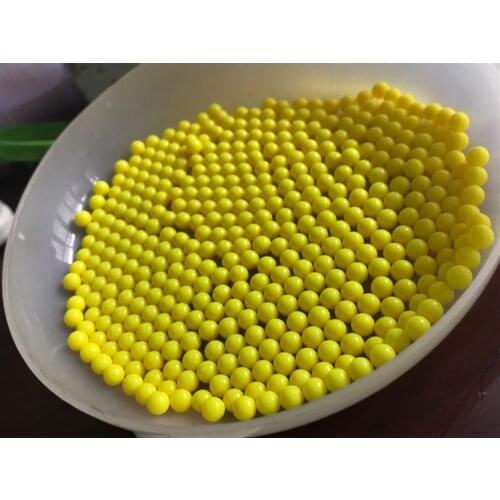 500pcs/pack Airsoft 0.12g Strike BB Balls Paintball Shooting Hunting 6mm Strikeball Rifle Gun Strike Ball Tactical BBs Yellow