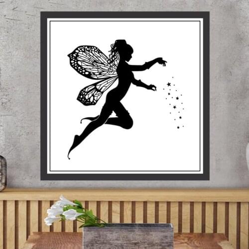 Fairy Angel DIY Silicone Clear Stamp Cling Seal Scrapbook Embossing Album Decor