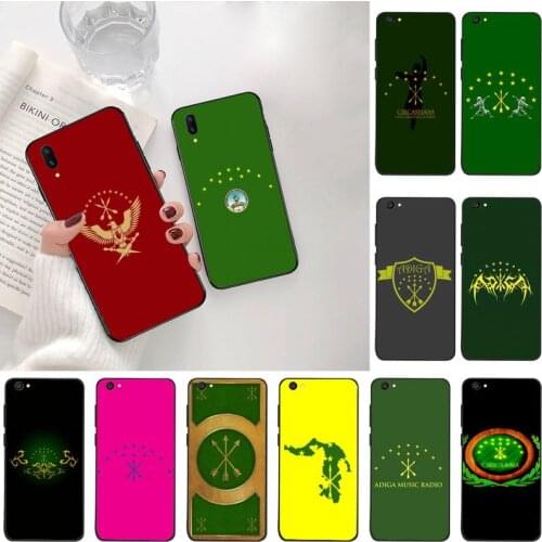 PENGHUWAN Adygea Natioanl Flag Phone Case For Vivo Y91c Y17 Y51 Y67 Y55 Y7s Y81S Y19 V17 vivos5