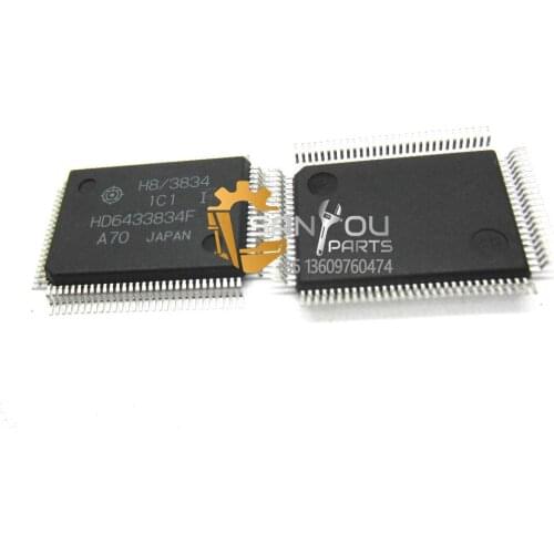 HD6433834F + PC200-5 STICKER 3PCS+ PC200-6 6D102 sticker 2pcs