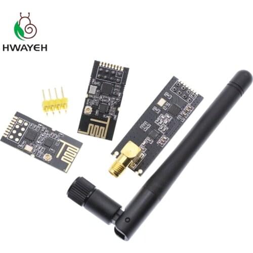HWAYEH GT-24 2.4G SMD NRF24L01 1100 meter long-distance NRF24L01+PA+LNA SMD wireless modules 1100meters