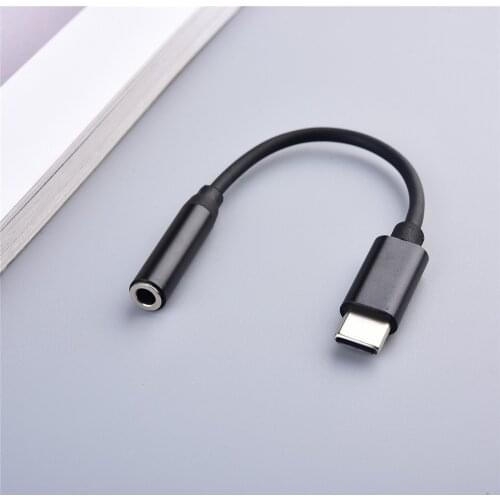 Type-C To 3.5mm Earphone Cable Adapter USB-C Male To 3.5 AUX Audio Female digital Jack For Realme X50 Pro X50m Samsung S20 Ultra