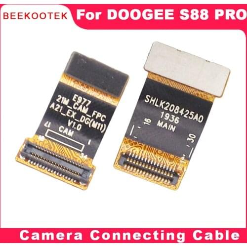 New Original Doogee S88 Pro Rear Back Camera Connecting FPC Cable Accessories For Doogee S88 Pro 6.3''Android 10 Smartphone