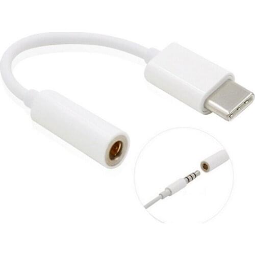 Typ C zu 3,5 Kopfhörer Adapter USB 3,1 Typ-C USB-C Männlichen 3,5mm AUX Audio Jack Kabel Konverter kopfhörer Headset Adapter