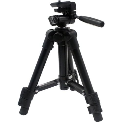 Professional Extendable Aluminium Alloy Camera Video Tripod Monopod With Quick Release Plate Stand