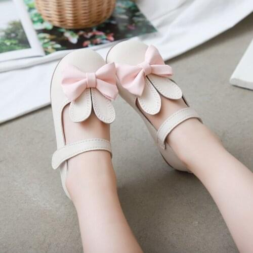 2020 new children girls bow sandals sneakers toddler children casual flat shoes girls