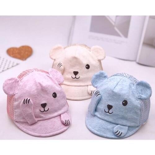 New style Hat Baby summer thin cap mesh ventilation sun hat baby boys girls baseball cap soft brim sunshade baby cotton cap