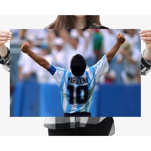 Silk Poster Home Decoration Legend Diego Armando Maradona Football Super Star Great (4) Wall Art Christmas Gift