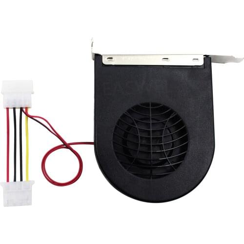 System Blower CPU Case PCI Slot DC Brushless Fan Cooler For PC 12V Molex
