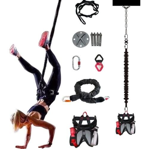 Heavy Bungee Cord Resistance Belt For Home Gym Yoga Bungee 4D Training Pro Tool Bungee Exercise
