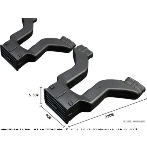 Abs car seat air conditioner outlet Extension tube for subaru forester outback xv legacy impreza 2009-2019